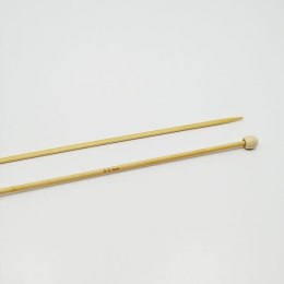 Druty proste bambusowe SKC 2,5 mm, długość 35 cm