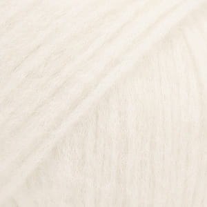 Włóczka Drops Air | 01 ecru | 65% alpaka, 28% poliamid, 7% wełna