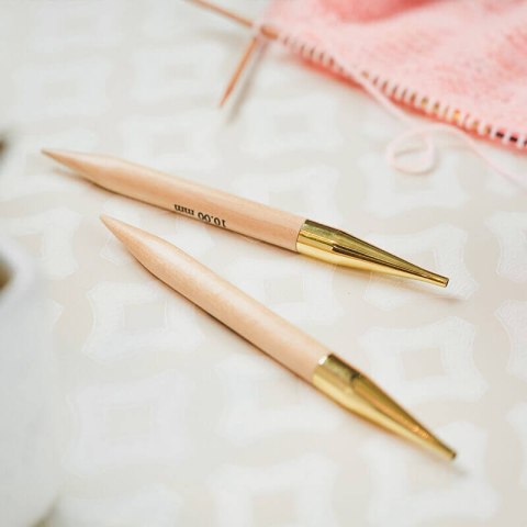 5,5 mm | Druty wymienne drewniane KnitPro Basix Beech