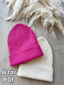 Wzór PDF | Czapka na drutach | drops big merino, drops baby merino