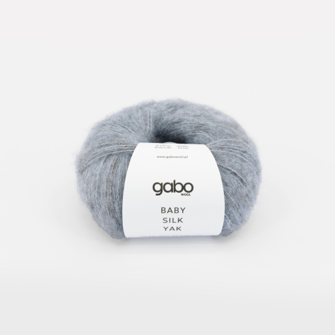 GABO WOOL BABY SILK YAK | 9452 jasny błękit