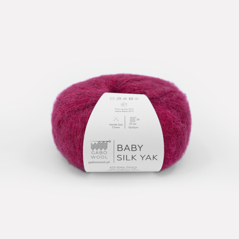 GABO WOOL BABY SILK YAK | 9230 magenta