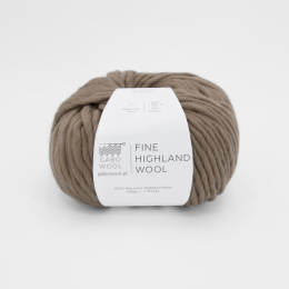 GABO WOOL FINE HIGHLAND WOOL | 2140 ciemny beż