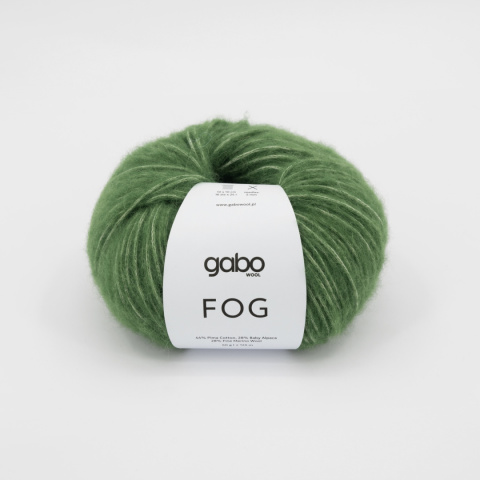 GABO WOOL FOG | 6350 zielony mech