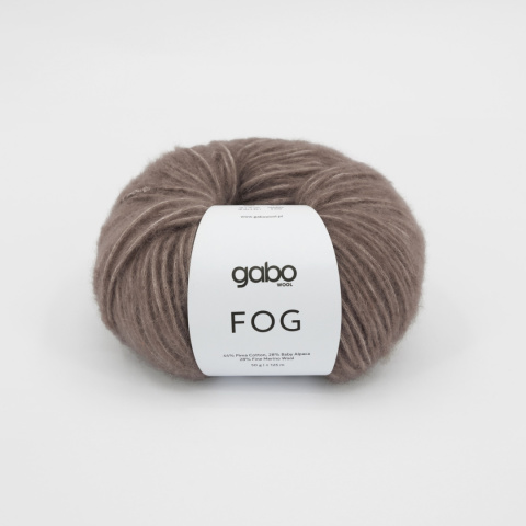 GABO WOOL FOG | 6308 ziemisty brąz