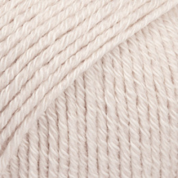 Włóczka DROPS Cotton Merino 28 pudrowy - 50% wełna merynos, 50% bawełna