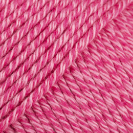 Włóczka DROPS Cotton Merino 36 sorbet malinowy - 50% wełna merynos, 50% bawełna