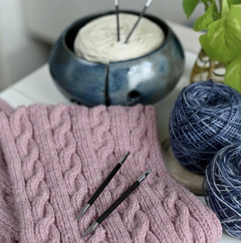 5 mm | Druty wymienne karbonowe KnitPro Karbonz