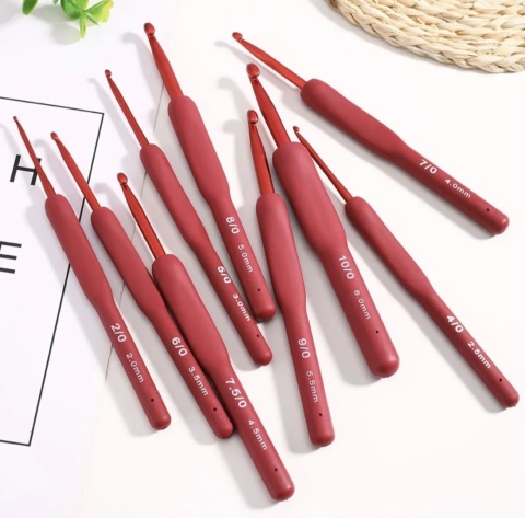 6 mm | Szydełko Tulip Etimo Red