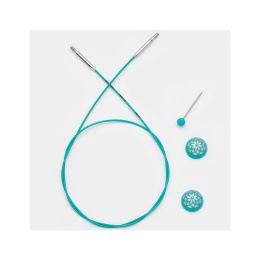80 cm | Żyłka obrotowa KnitPro Mindful do drutów wymiennych