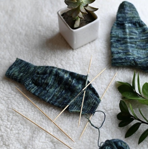 Druty skarpetkowe bambusowe KnitPro Bamboo 5 mm