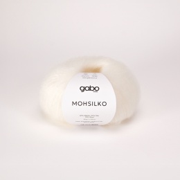 GABO WOOL MOHSILKO | 100 naturalna biel