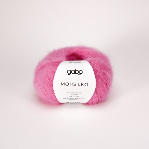 GABO WOOL MOHSILKO | 4561 crazy róż