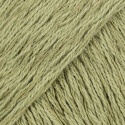 Włóczka DROPS Belle - 10 zielony mech - bawełna, wiskoza, len