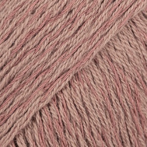 Włóczka DROPS Belle - 21 róża migdałowa - bawełna, wiskoza, len