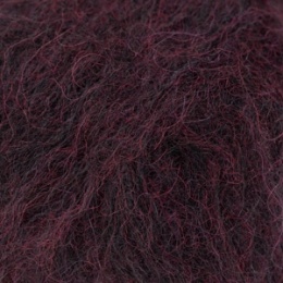 Włóczka DROPS Brushed Alpaca Silk 43 ciemne winogrona - 77% alpaca, 23% jedwab