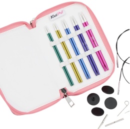 Zestaw KnitPro Zing Starter 13cm | druty wymienne 3-5mm