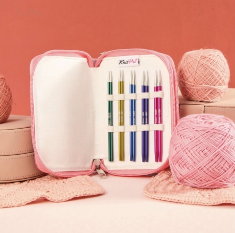 Zestaw KnitPro Zing Starter 13cm | druty wymienne 3-5mm