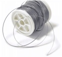 PRYM Nić odblaskowa srebrna do wrabiania 25m 1mm