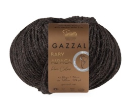 Włóczka GAZZAL Baby Alpaca Pure Colors 6460 - 55% baby alpaca, 45% merino