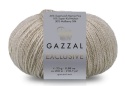 Włóczka GAZZAL Exclusive 9901 piaskowy - 60% merino superwash, 30% jedwab, 10% moher