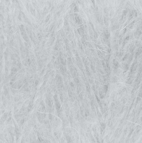 Włóczka GAZZAL Super Kid Mohair & Merinos - 61280 jasny szary
