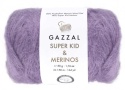 Włóczka GAZZAL Super Kid Mohair & Merinos - 61283 lawenda