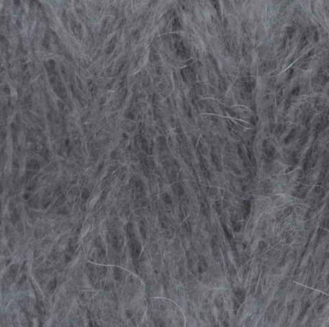 Włóczka GAZZAL Super Kid Mohair & Merinos - 61285 ciemny szary