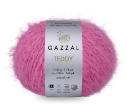 Włóczka GAZZAL Teddy&Merinos 6548