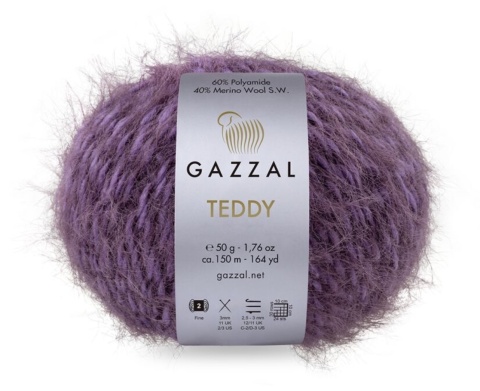 Włóczka GAZZAL Teddy&Merinos 6552