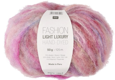 Włóczka Rico Design Fashion Light Luxury Hand-dyed kol. 001