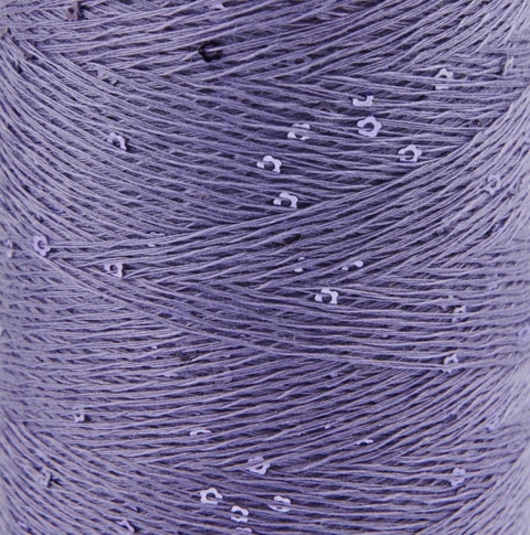 Włóczka / nić z cekinami Rico Design Make it Blumchen 018 fiolet